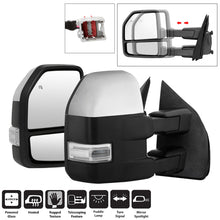 Load image into Gallery viewer, Spyder Auto 9943072 Power Heated LED Signal Telescoping Mirrors Fits 15-17 F-150