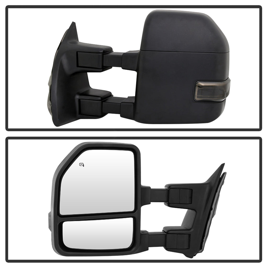 Spyder Auto 9943102 Power Heated LED Signal Telescoping Mirrors