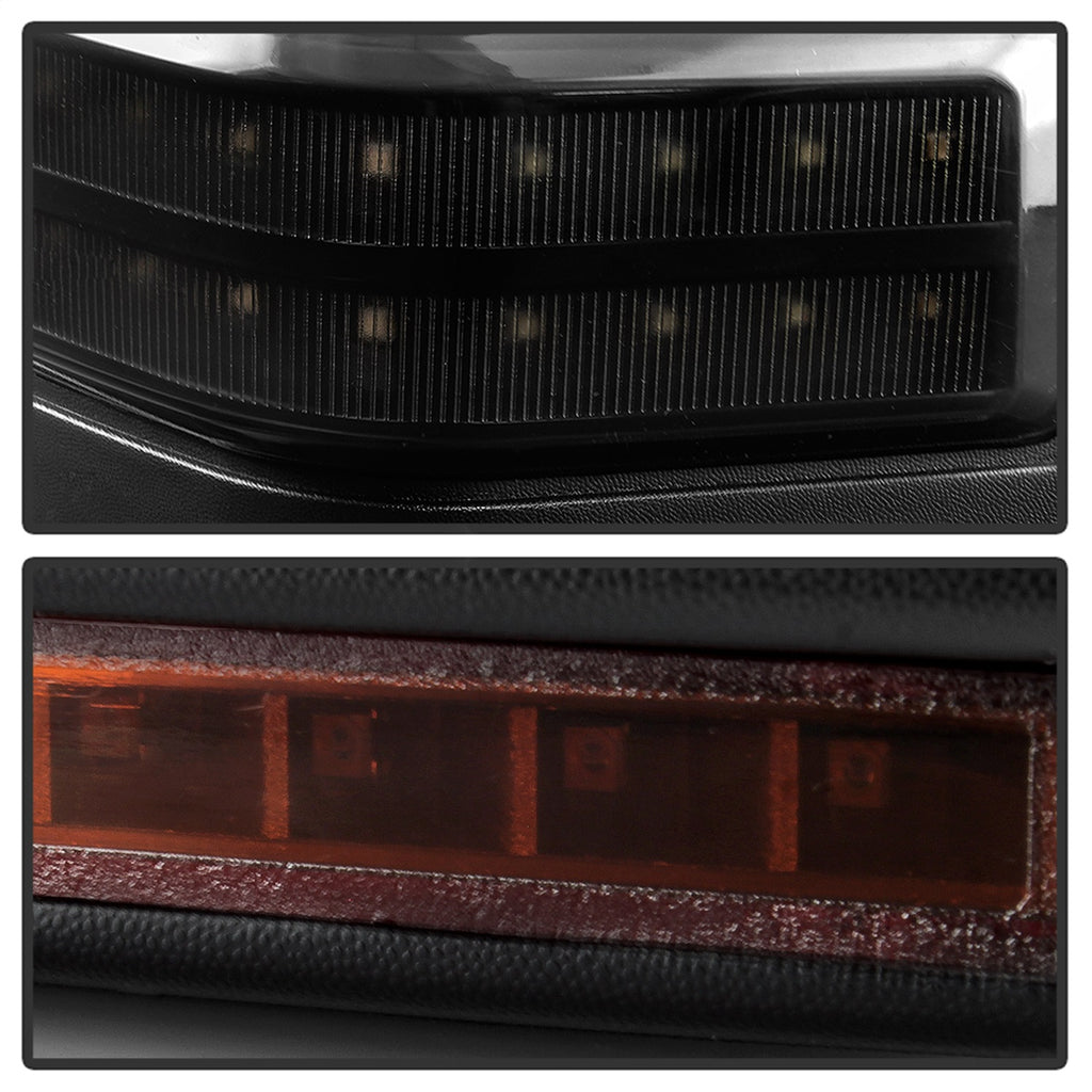 Spyder Auto 9943140 Manual Sequential LED Signal Telescoping Mirrors