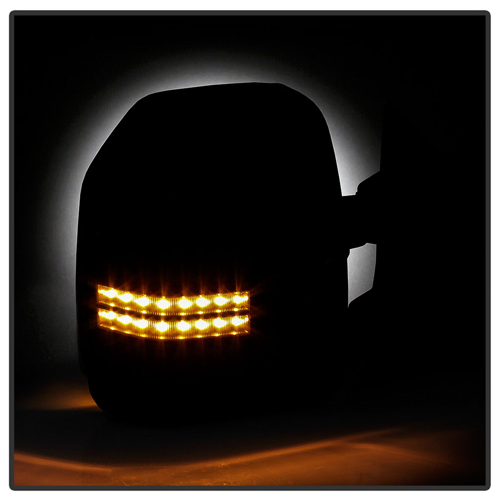 Spyder Auto 9943157 Power Heated Sequential LED Signal Telescoping Mirrors