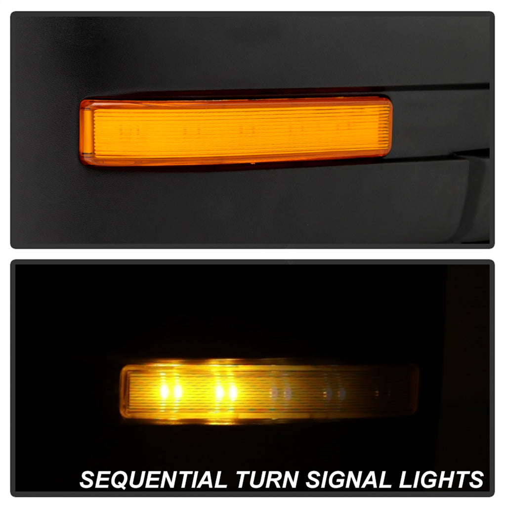 Spyder Auto 9943164 Power Heated Sequential LED Signal Mirror