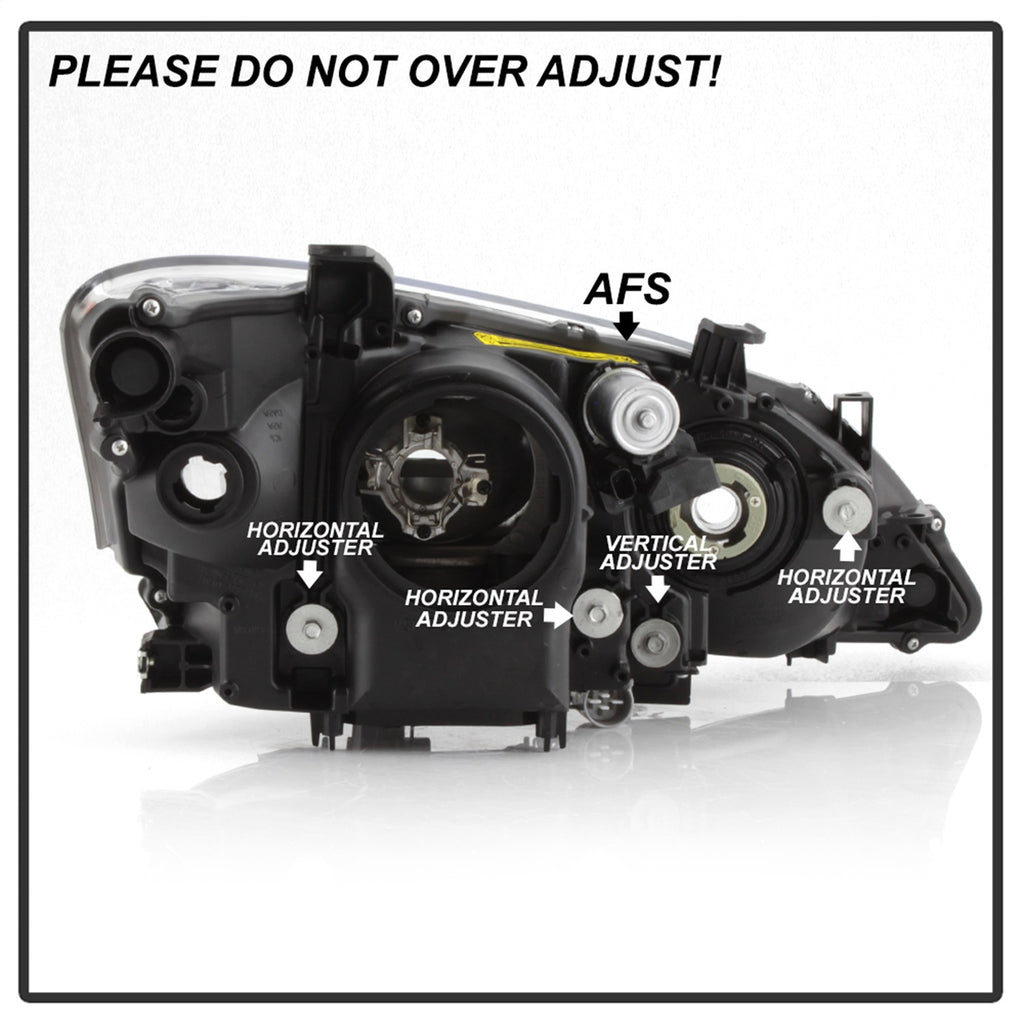 Spyder Auto 9943294 HID/AFS Headlight Fits 10-12 ES350