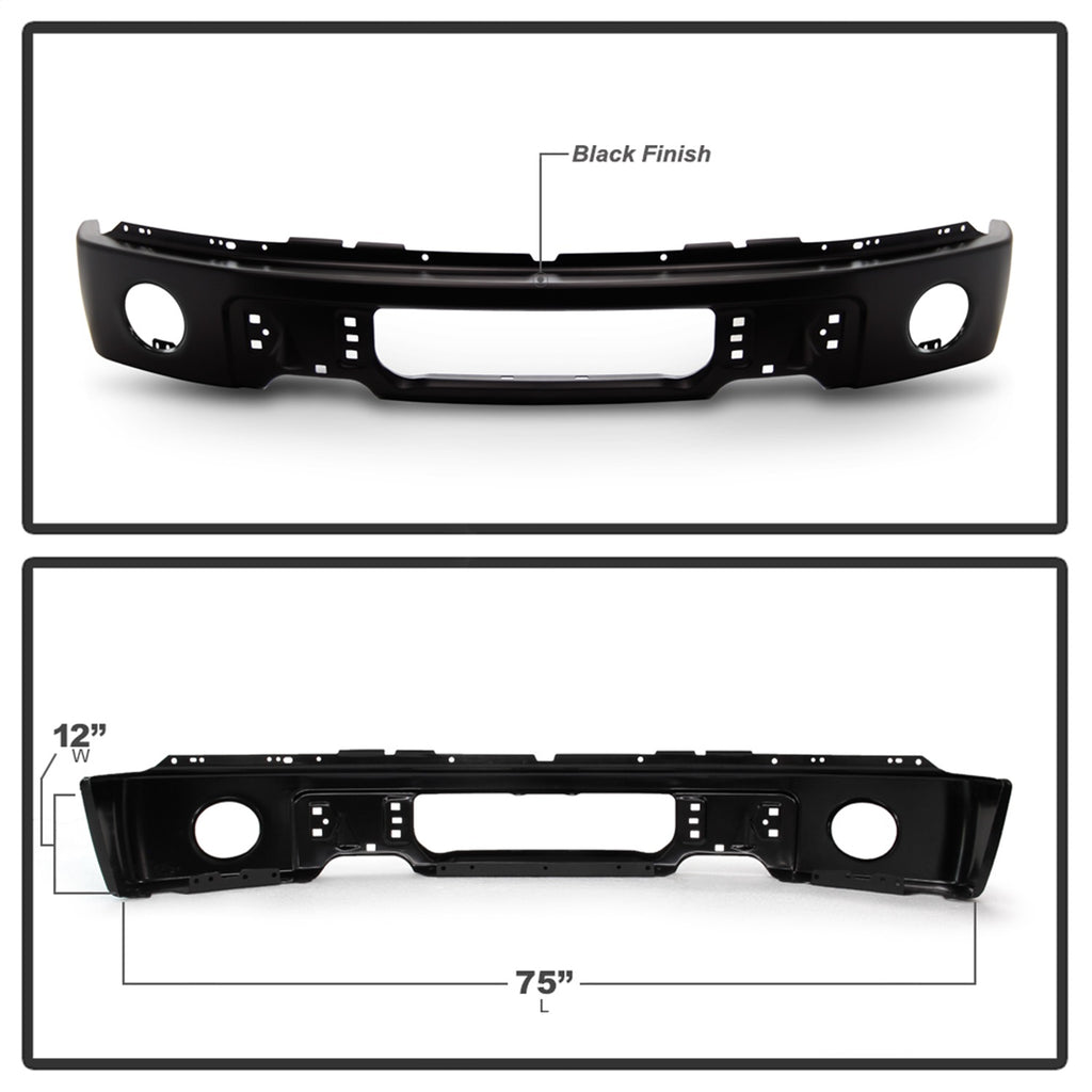 Spyder Auto 9948459 Front Bumper Fits 09-14 F-150