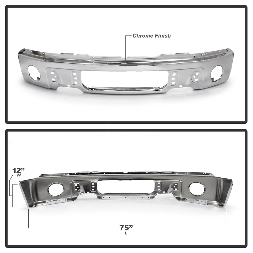 Spyder Auto 9948480 Front Bumper Fits 09-14 F-150
