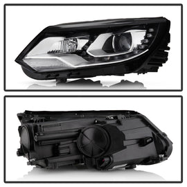 Spyder Auto 9948527 DRL LED Projector Headlights Fits 12-17 Tiguan