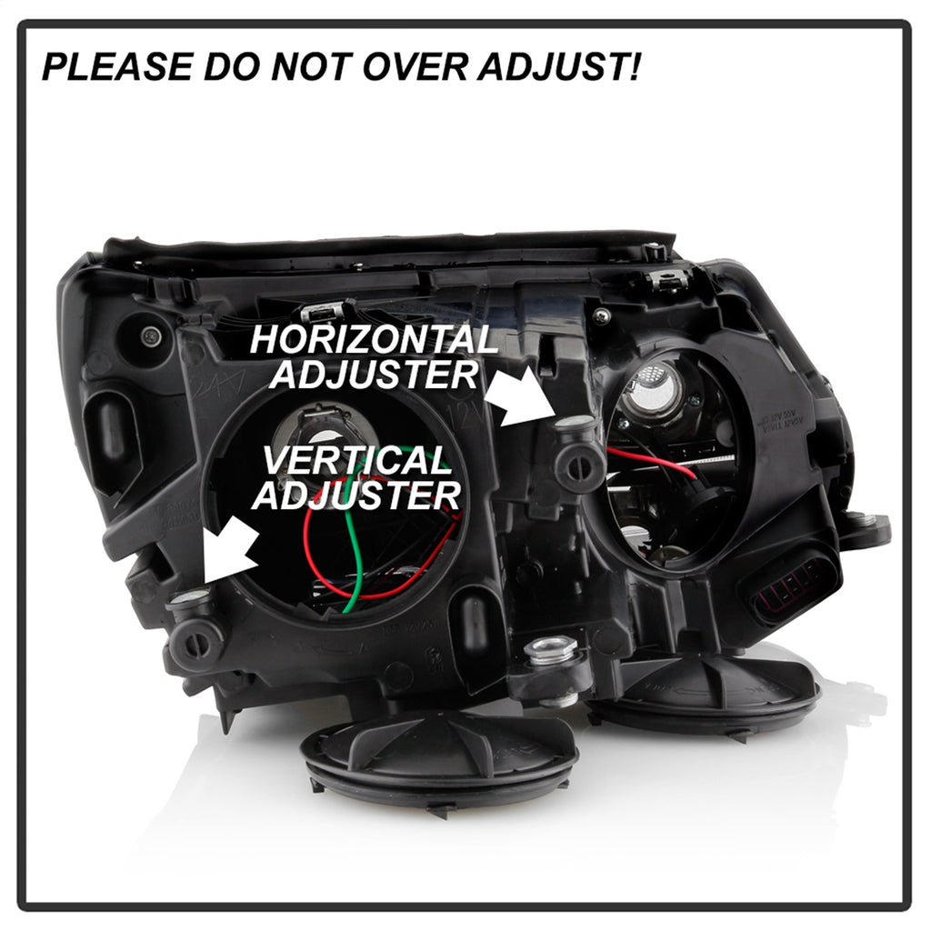 Spyder Auto 9948527 DRL LED Projector Headlights Fits 12-17 Tiguan