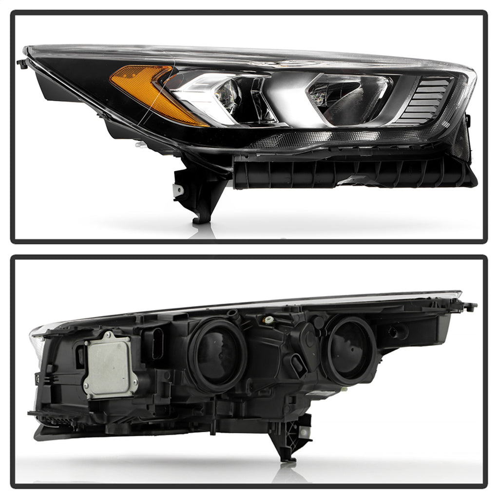 Spyder Auto 9956157 DRL LED Bezel Headlight Fits 17-19 Escape