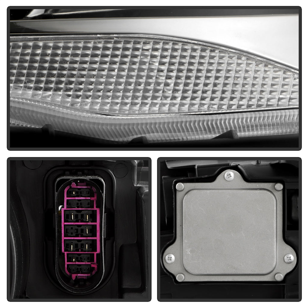 Spyder Auto 9956164 DRL HID And Ballast Assembly Projector Headlights