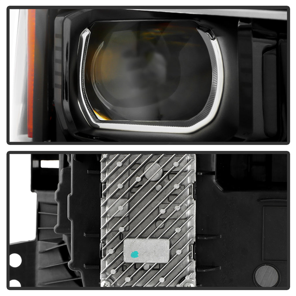 Spyder Auto 9956256 DRL LED Projector Headlights Fits 22-24 Silverado 1500