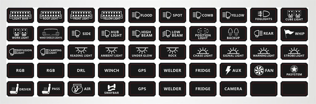 CSI 9GANG 8 Panel Switch