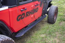 Load image into Gallery viewer, Go Rhino 63451687SPC RB10 Slim Line Running Boards w/Mounting Brackets Kit
