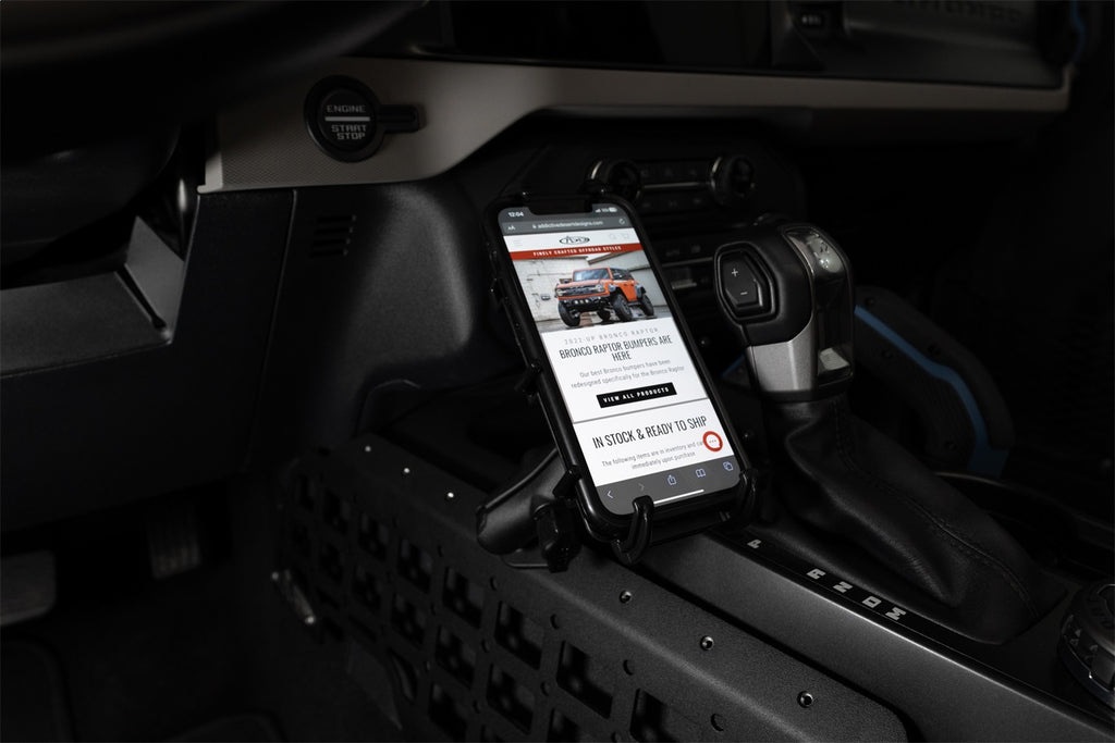 Addictive Desert Designs AC2302201NA Center Console Molle Panels Fits Bronco