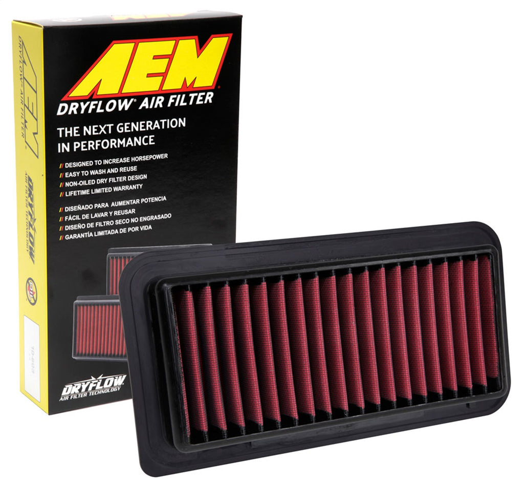 AEM Induction 28-20300 Dryflow Air Filter Fits 05-20 86 BRZ FR-S tC