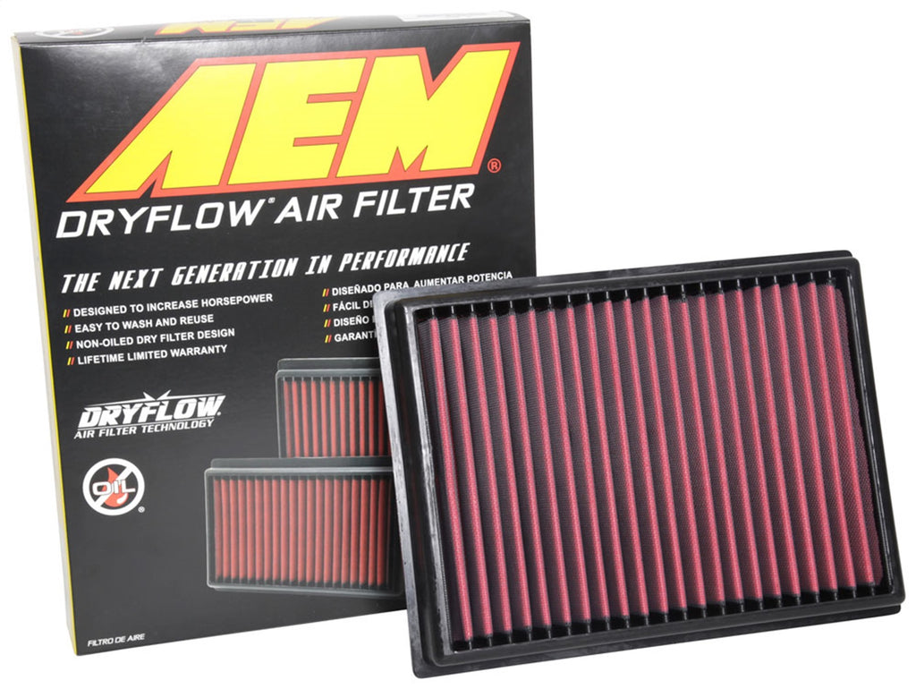 AEM Induction 28-30045 Dryflow Air Filter Fits 18 Hilux