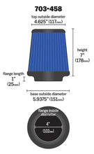 Load image into Gallery viewer, Airaid 703-458 Universal Air Filter