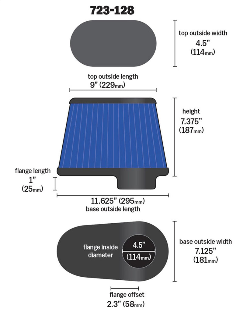 Airaid 723-128 Air Filter