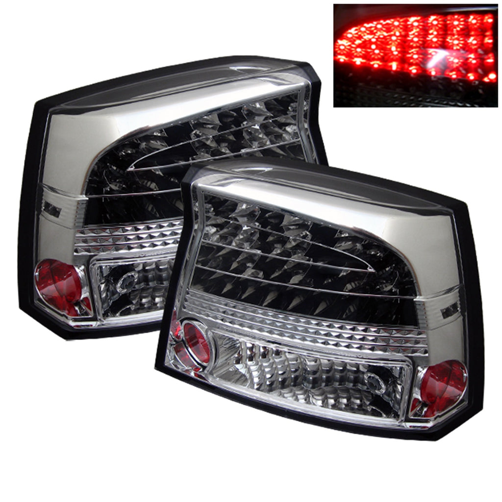 Spyder Auto 5002280 LED Tail Lights Fits 06-08 Charger