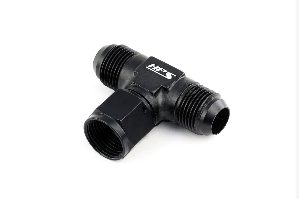 HPS AN9251-8 Tee Adapter Aluminum Tee