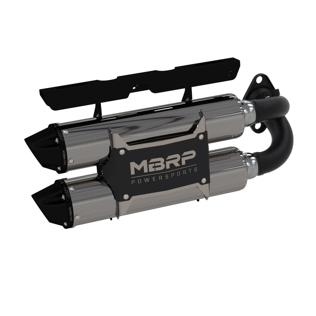 MBRP Exhaust AT-9522PT ATV Exhaust System With Performance Muffler