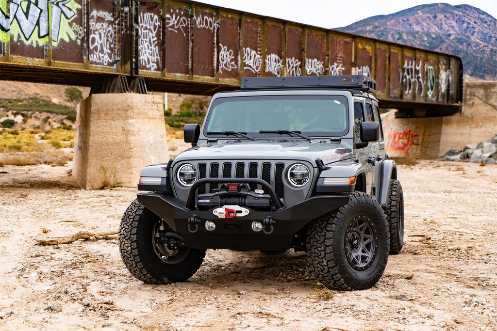 Body Armor JL-19534 Front Base Bumper Fits 18-21 Wrangler (JL)