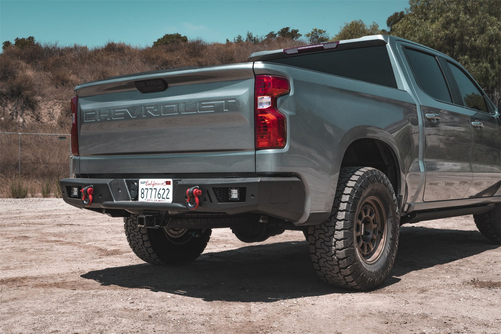 Body Armor GM-2966 Ambush Series Rear Bumper Fits 19-21 Silverado 1500