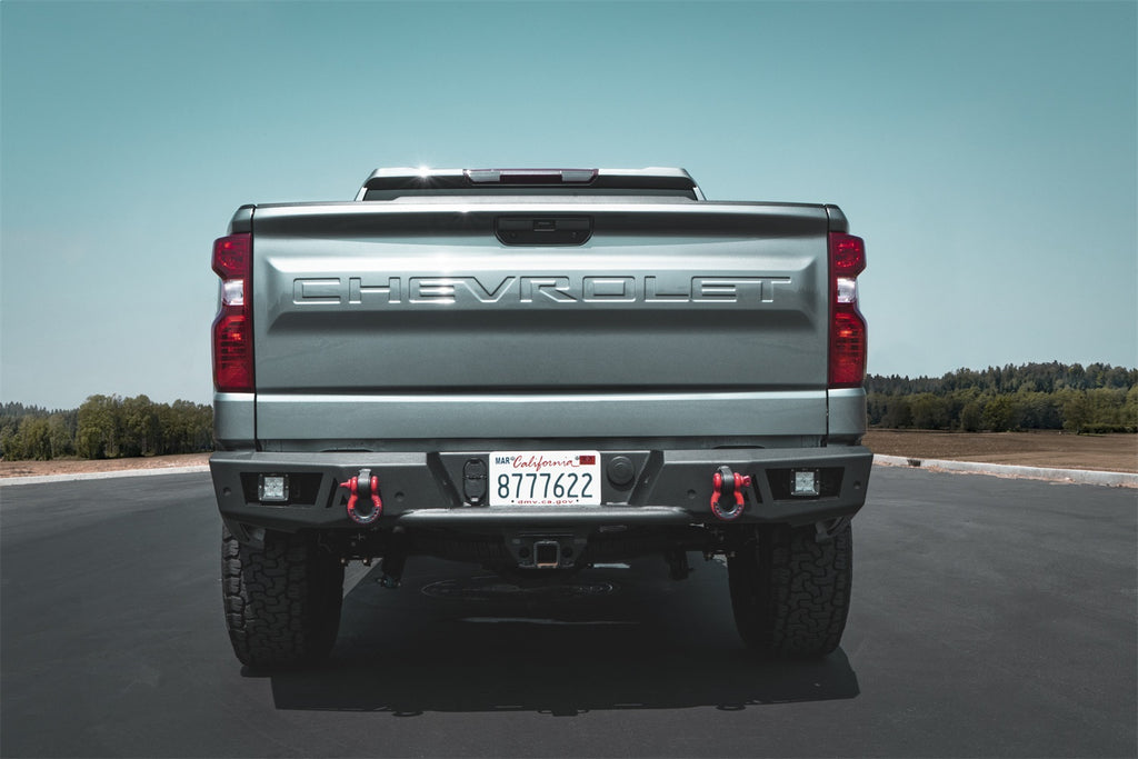 Body Armor GM-2966 Ambush Series Rear Bumper Fits 19-21 Silverado 1500