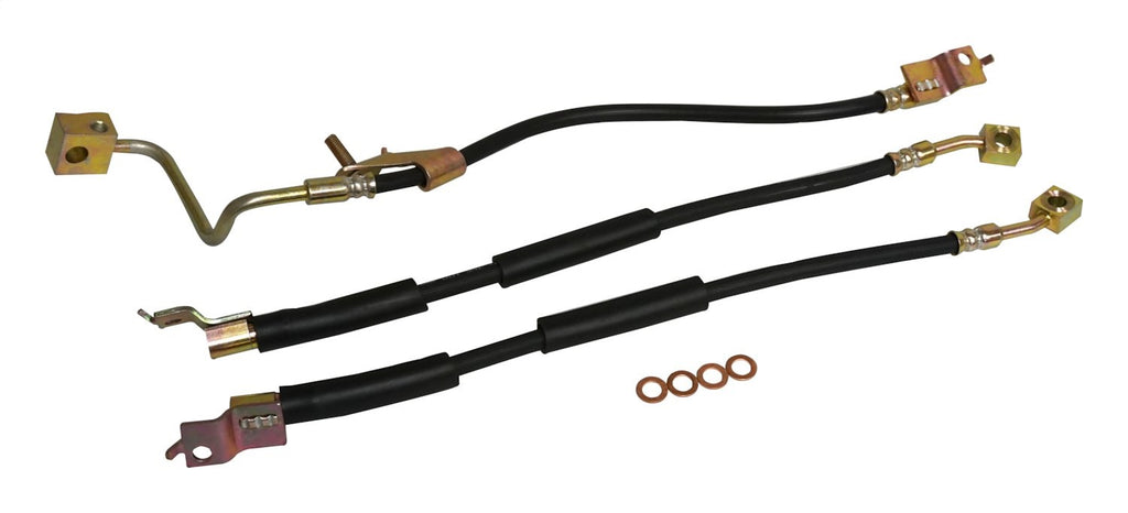 Crown Automotive BHK3 Brake Hose Kit Fits 97-06 Wrangler (TJ)