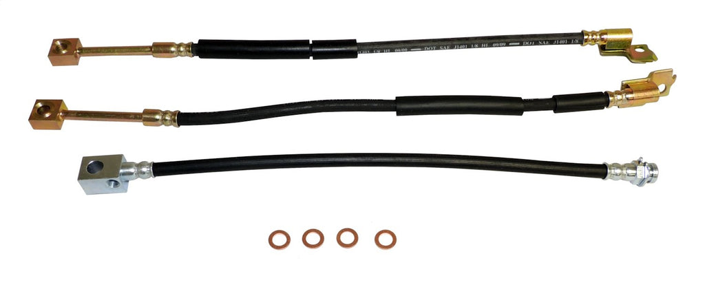 Crown Automotive BHK4 Brake Hose Kit Fits 87-89 Wrangler (YJ)