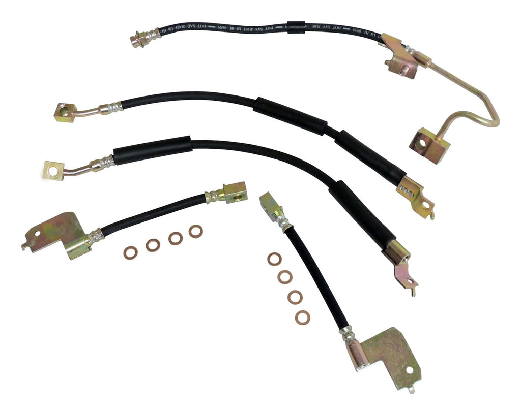 Crown Automotive BHK7 Brake Hose Kit Fits 94-98 Grand Cherokee (ZJ)