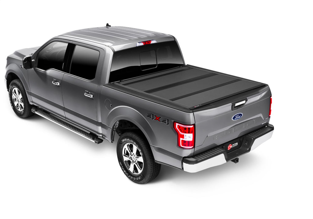 BAK Industries 448328 BAKFlip MX4 Hard Folding Truck Bed Cover Fits 15-20 F-150