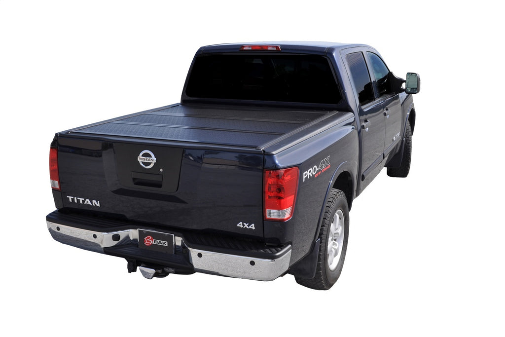 BAK Industries 226525 BAKFlip G2 Hard Folding Truck Bed Cover Fits 17-24 TITAN