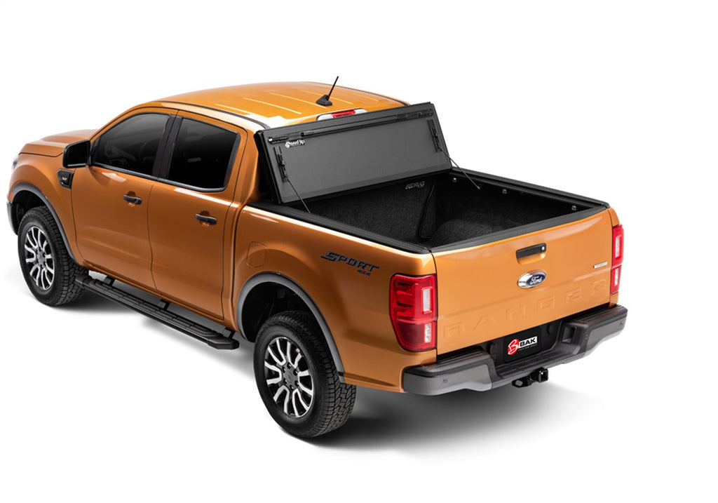 BAK Industries 448333 BAKFlip MX4 Hard Folding Truck Bed Cover Fits 19-23 Ranger