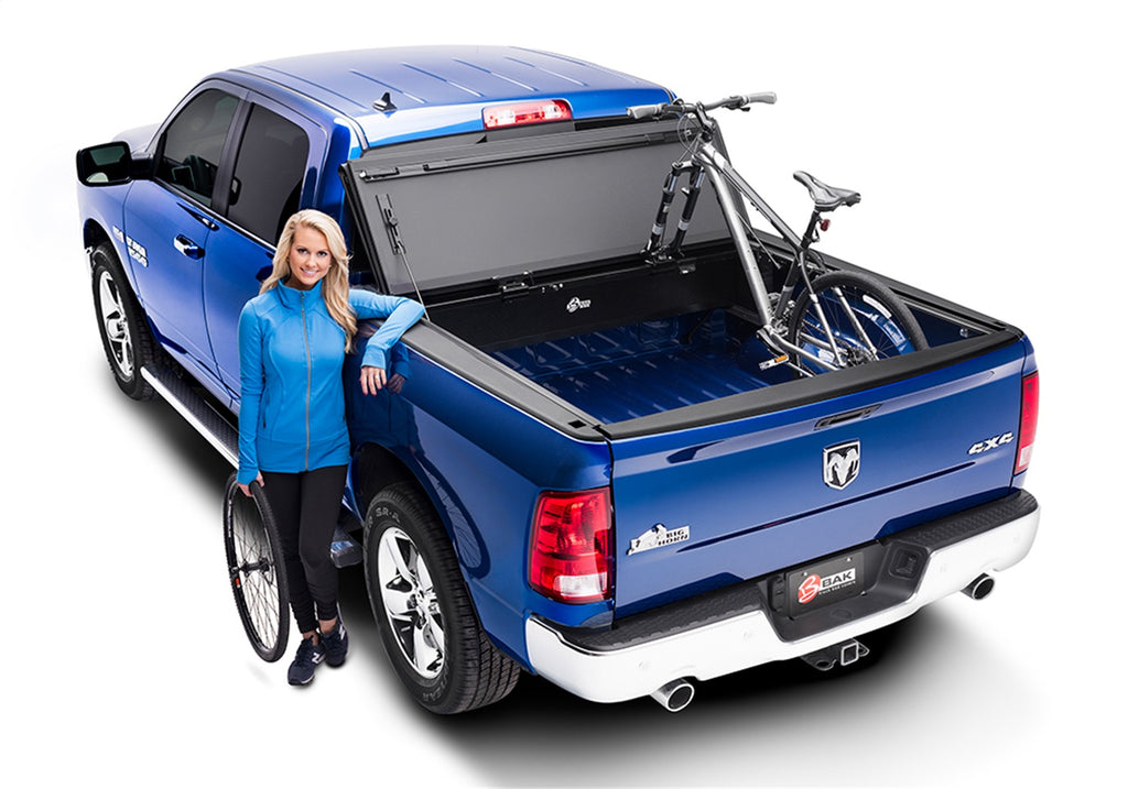 BAK Industries 448203RB BAKFlip MX4 Hard Folding Truck Bed Cover