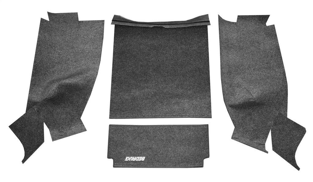 BedRug BRYJ87R BedRug Cargo Kit Fits 87-95 Wrangler (YJ)