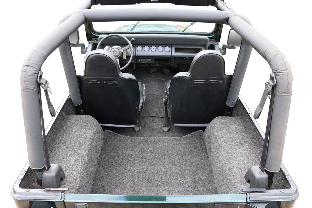 BedRug BRYJ87R BedRug Cargo Kit Fits 87-95 Wrangler (YJ)
