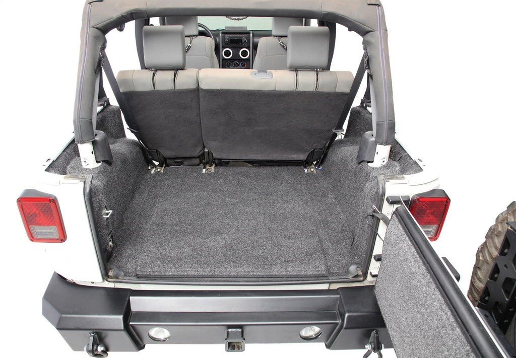 BedRug BRJK07R2 BedRug Cargo Kit Fits 07-10 Wrangler (JK)
