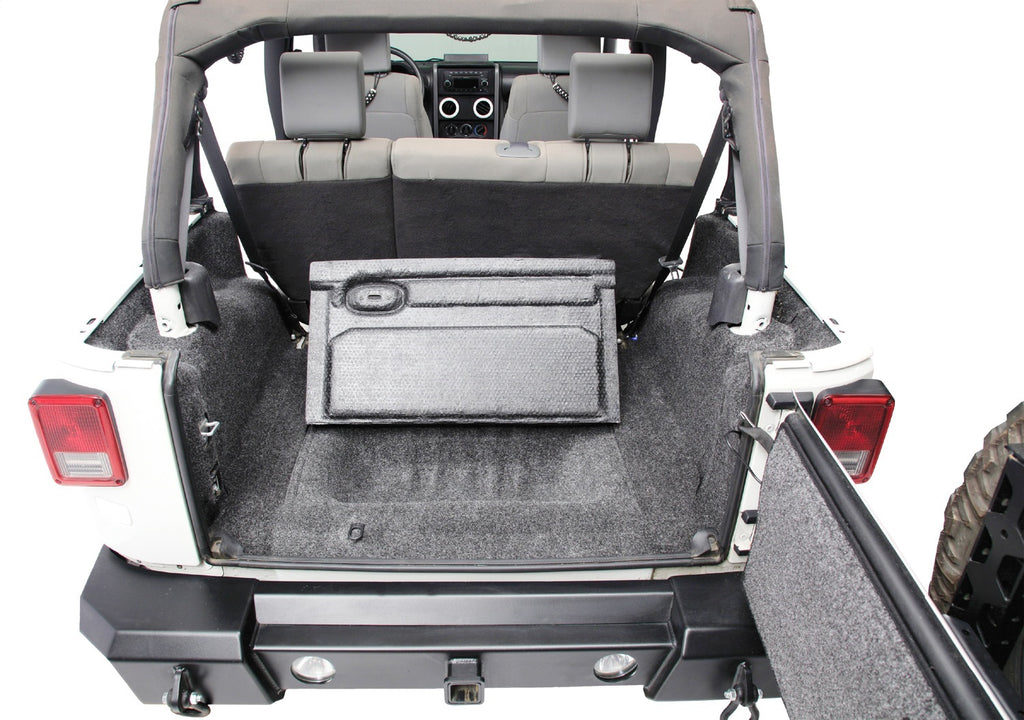 BedRug BRJK07R2 BedRug Cargo Kit Fits 07-10 Wrangler (JK)