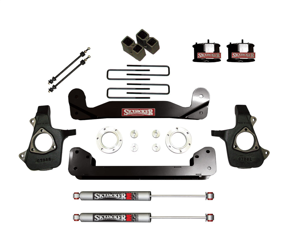 Skyjacker C14460PK-M Suspension Lift Kit w/Shock Fits Sierra 1500 Silverado 1500