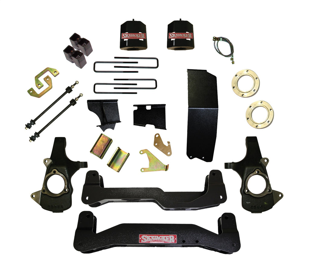 Skyjacker C14660PK-B Suspension Lift Kit w/Shock Fits Sierra 1500 Silverado 1500