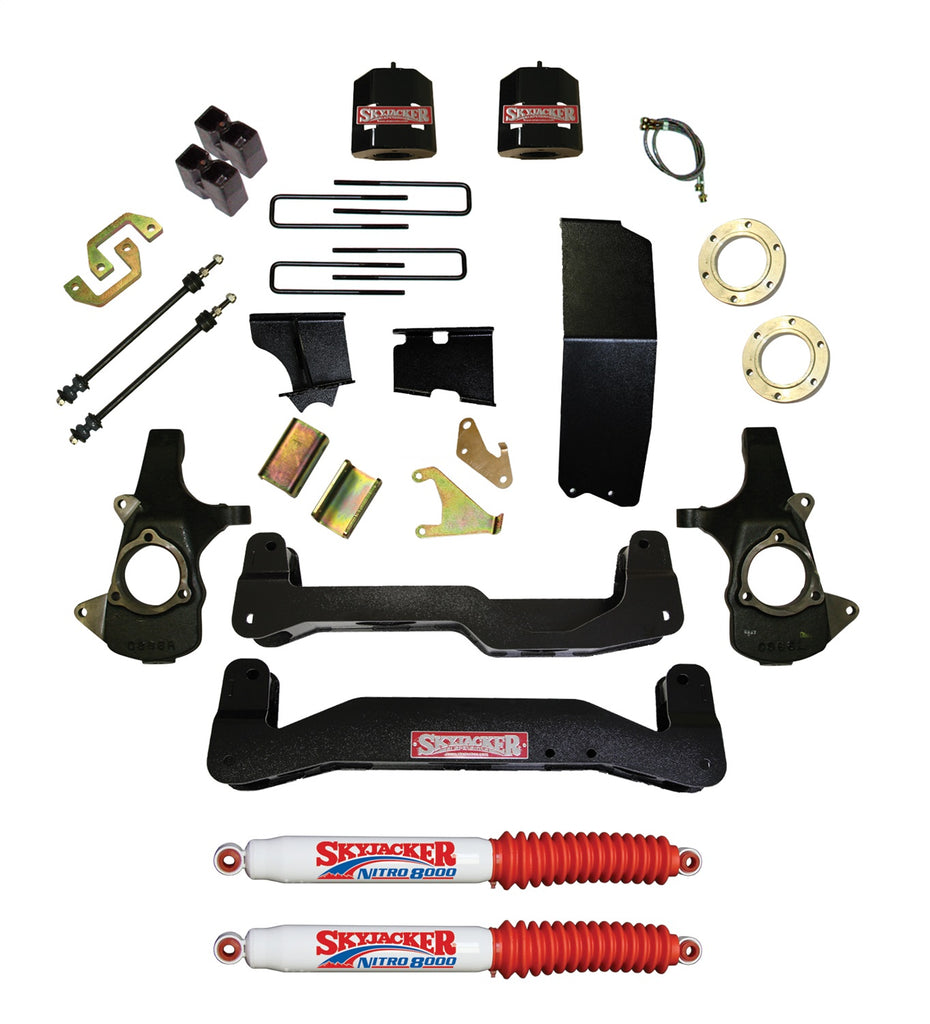 Skyjacker C14660PK-N Suspension Lift Kit w/Shock Fits Sierra 1500 Silverado 1500