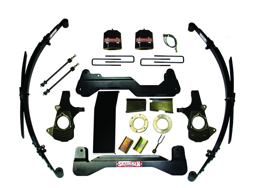 Skyjacker C7660PKS-B Suspension Lift Kit w/Shock Fits Sierra 1500 Silverado 1500
