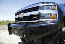 Load image into Gallery viewer, Fab Fours CH08-S2061-1 Black Steel Front Ranch Bumper