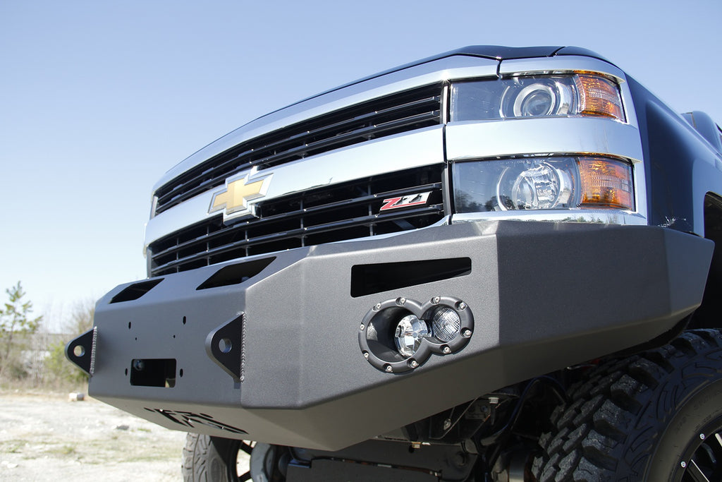 Fab Fours CH14-A3051-1 Premium Heavy Duty Winch Front Bumper