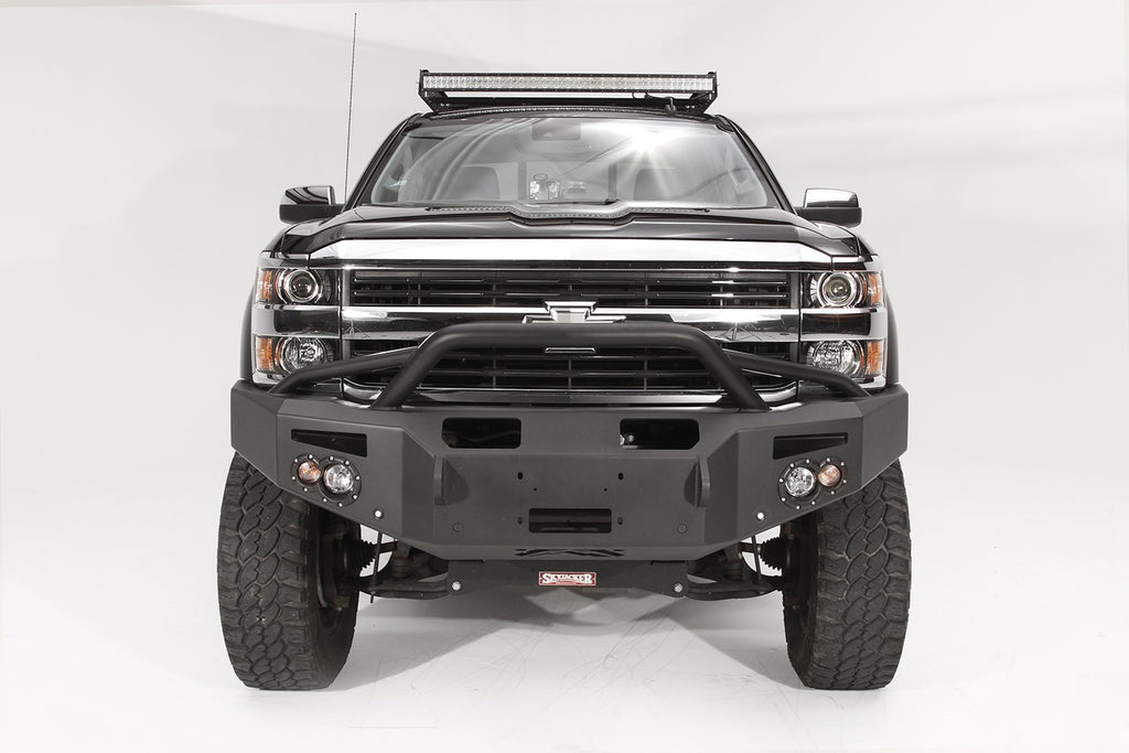 Fab Fours CH14-C3052-B Premium Winch Front Bumper