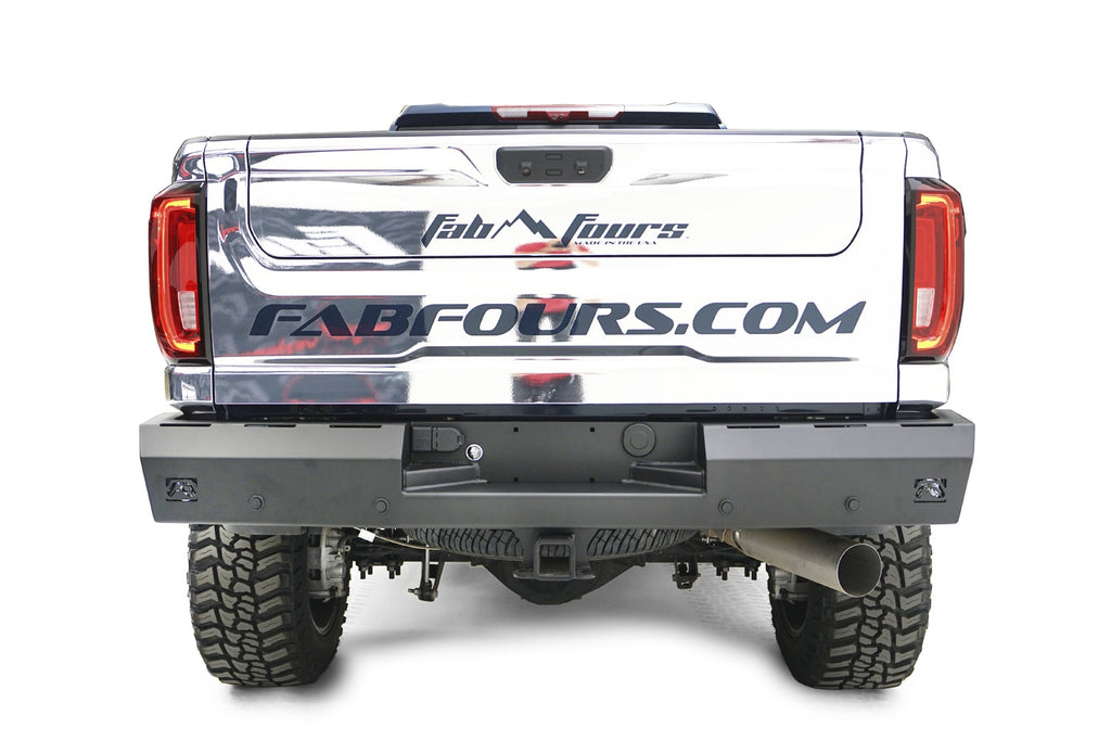 Fab Fours CH20-RT4950-1 Red Steel Rear Bumper