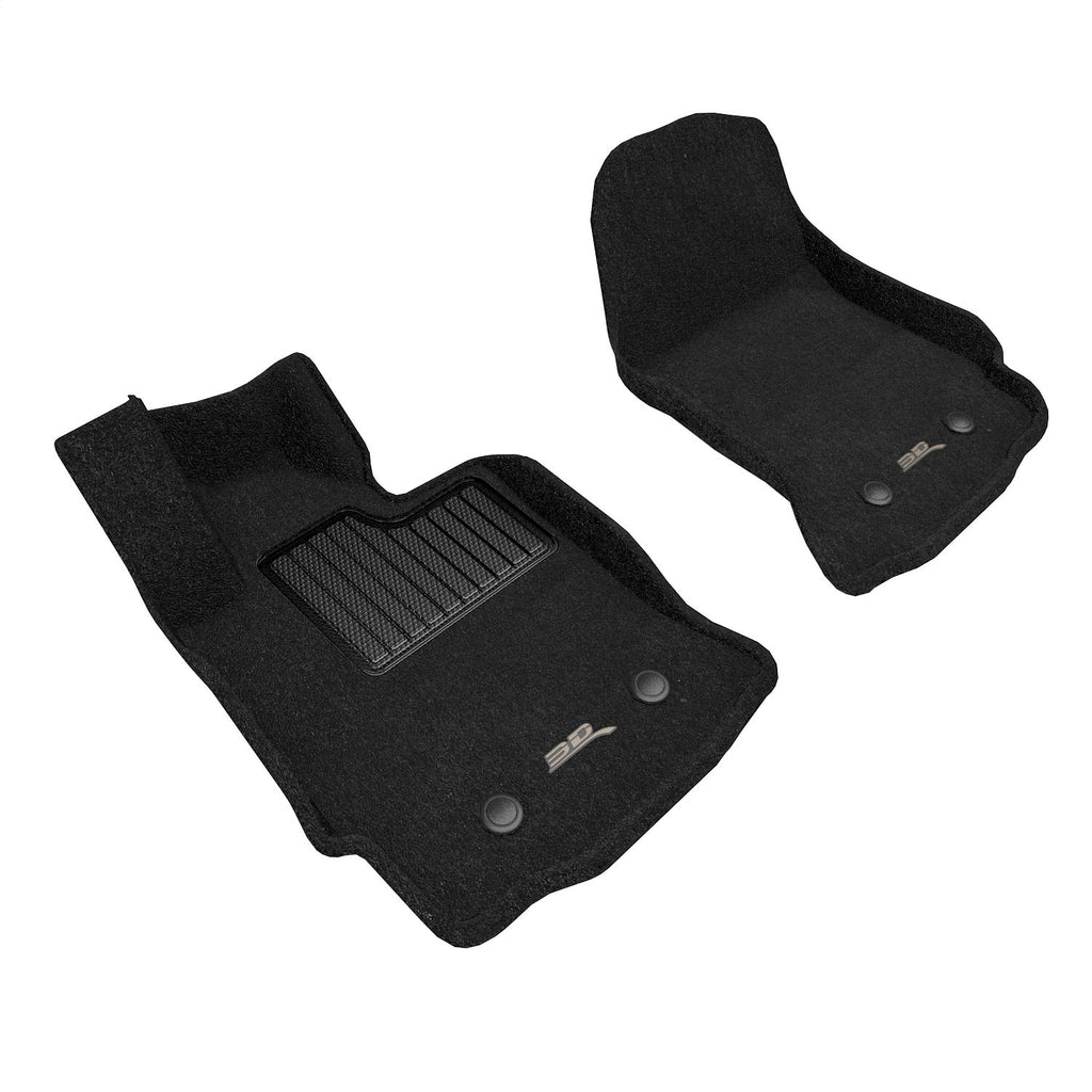 3D MAXpider L1CH07804709 ELEGANT Floor Mat Fits 14-19 Corvette