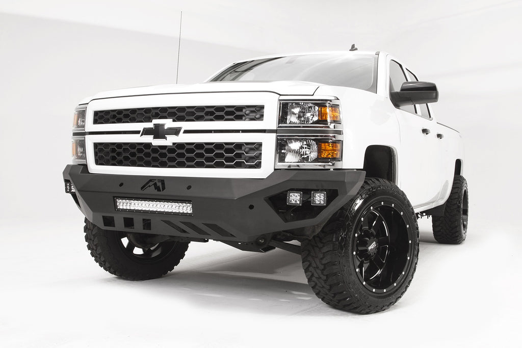 Fab Fours CS14-D3051-B Vengeance Front Bumper Fits 14-15 Silverado 1500