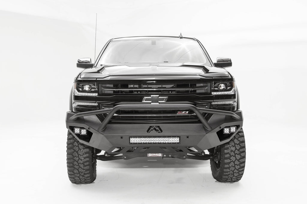 Fab Fours CS16-D3852-B Vengeance Front Bumper Fits 16-18 Silverado 1500