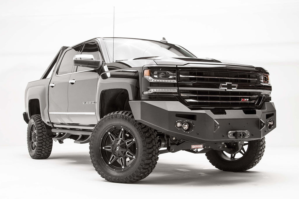 Fab Fours CS16-F3851-1 Premium Winch Front Bumper Fits 16-18 Silverado 1500