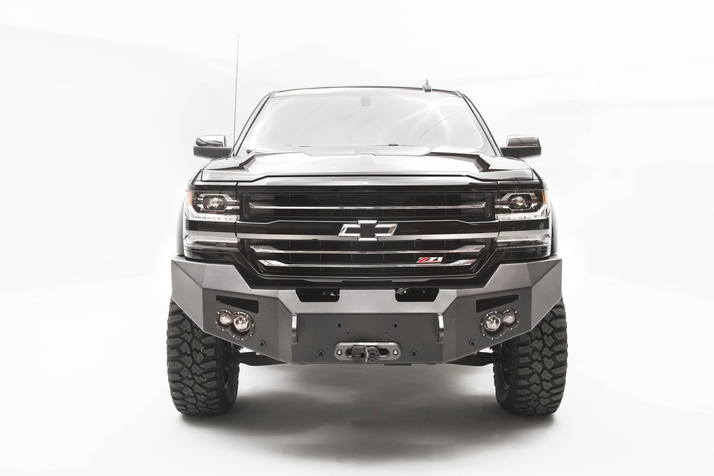 Fab Fours CS16-F3851-1 Premium Winch Front Bumper Fits 16-18 Silverado 1500